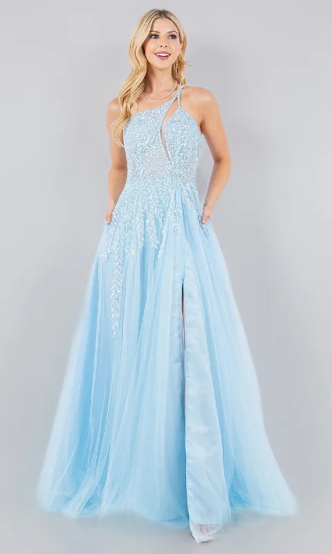 Pastel Tulle Prom Dress: Cinderella Couture 8118J