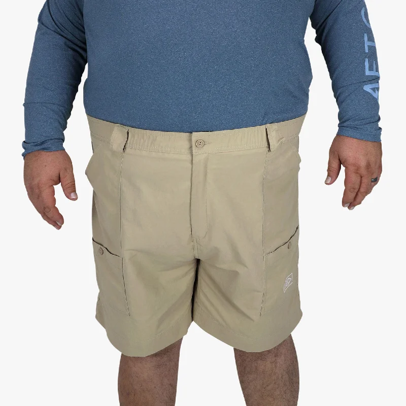 Men's Zippered Pants for SecurityBig Guy The Original Fishing Short® Long
