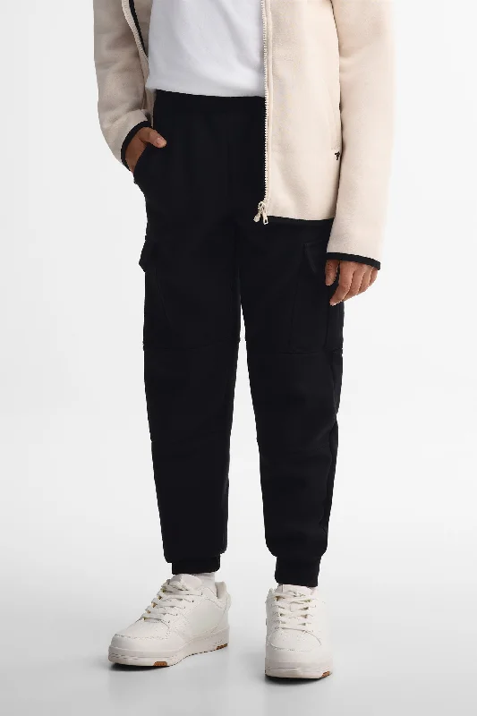 Men's Jeans with EmbroideryPantalon jogger cargo athlétique - Ado garçon