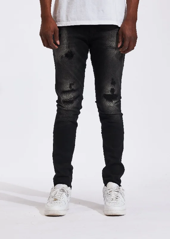 Sustainable Men's JeansAtlantic Denim (Washed Black)
