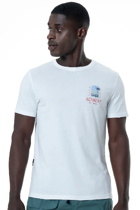 Men's Tailored Shirts for a Professional AppearanceGraphic T-Shirt _ 153226 _ Optic White