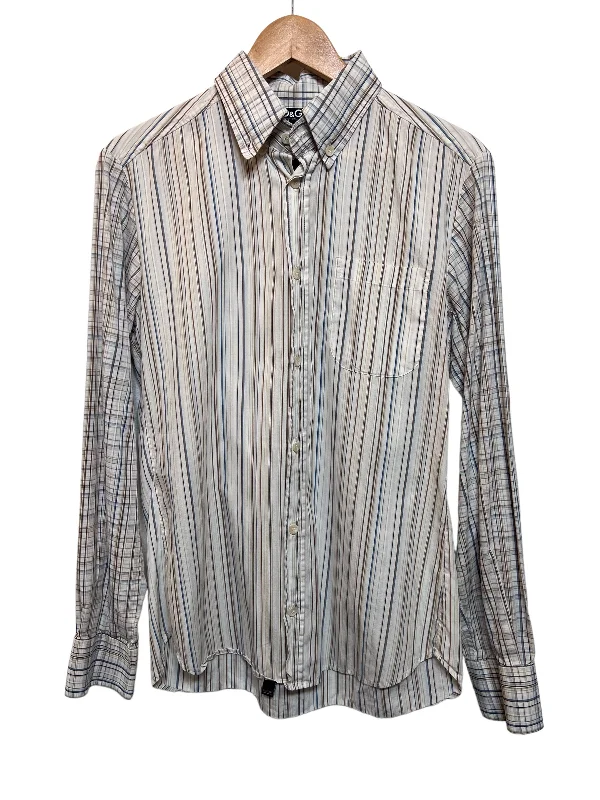 Men's Hawaiian Print Shirts for Luau PartiesD&G Mixed Pattern Long Sleeve Shirt (Size S) Men's Hawaiian Print Shirts for Luau PartiesD&G Mixed Pattern Long Sleeve Shirt (Size S)