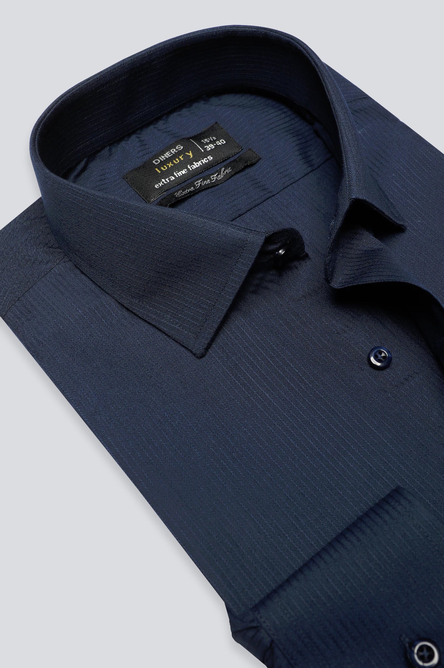 Navy Blue Stripe Formal Shirt