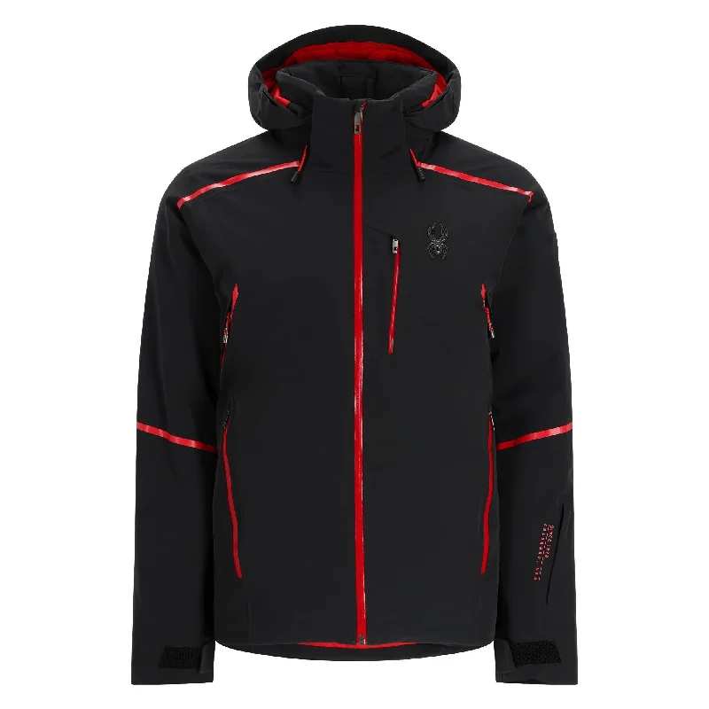 Men's Coats with Contrast StitchingMens Vanqysh - Black