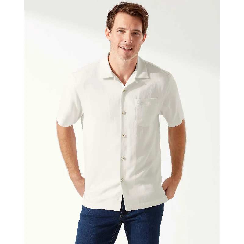 Men's Collared Shirts for Formal OccasionsTommy Bahama Coastal Breeze Check Camp Shirt - Continental* Men's Collared Shirts for Formal OccasionsTommy Bahama Coastal Breeze Check Camp Shirt - Continental*