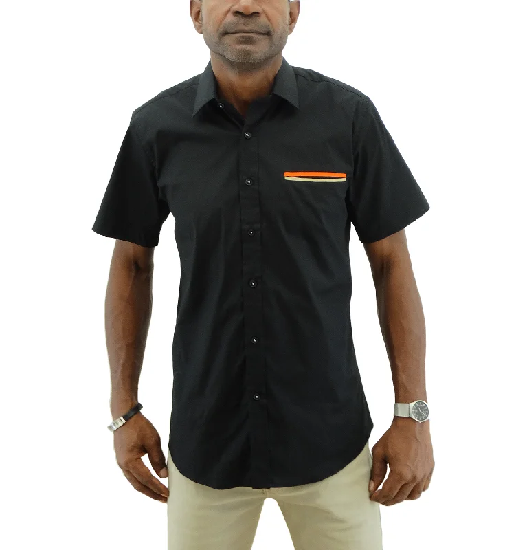 Men's Wingtip-Collar Shirts for a Classic Touch13S1938BLACKE, Oleg Cassini Men's S/Sleeve Solid Shirt Men's Wingtip-Collar Shirts for a Classic Touch13S1938BLACKE, Oleg Cassini Men's S/Sleeve Solid Shirt