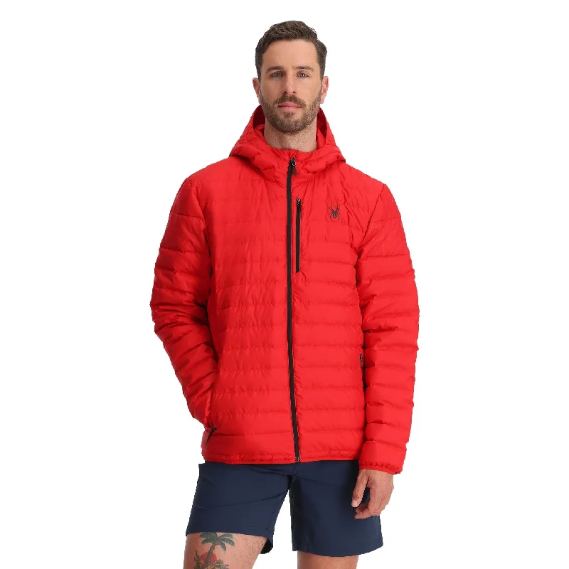 Men's Coats with HoodsMens Zenith - Spyder Red