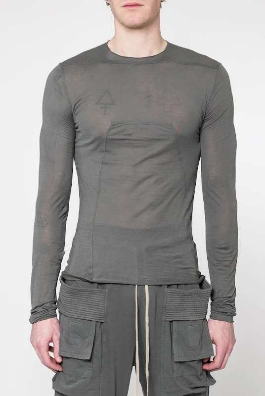 Men's Pants with Functional PocketsRick Owens DRKSHDW Edfu Top in Stone