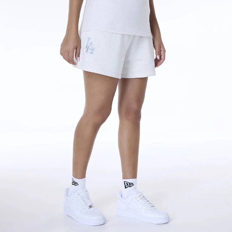 Men's Tailored Pants for a Sharp AppearanceLA Dodgers Womens MLB League Essential Pastel Grey Shorts Men's Tailored Pants for a Sharp AppearanceLA Dodgers Womens MLB League Essential Pastel Grey Shorts
