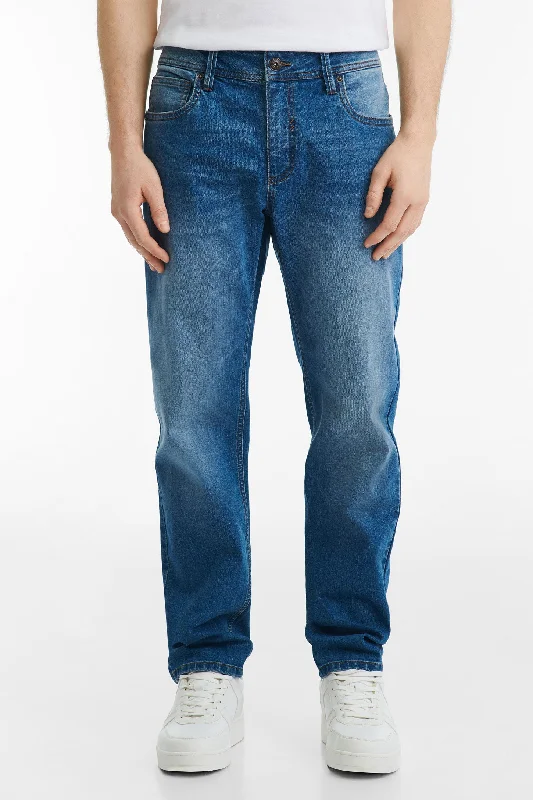 Sustainable Eco-Friendly Men's JeansJeans 5 poches coupe confort Repreve, 30'' - Homme