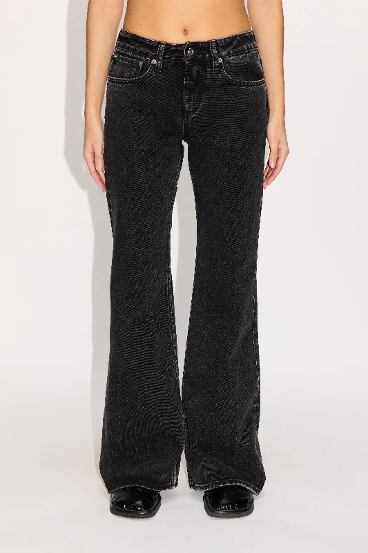 Rip and Tear Men's JeansLow Waist Flared Jeans