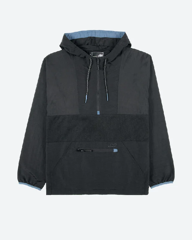 Affordable Men's Winter CoatsLost Black Cloud Anorak Jacket-Black