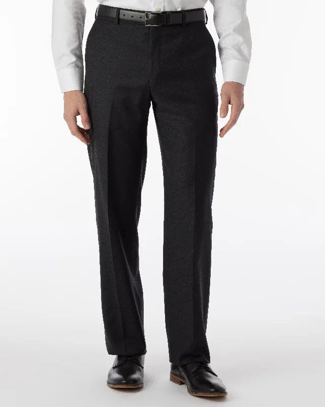 Men's Twill Pants for a Dressy LookBallin Pants - Dunhill Super 120’s 4 Harness Serge - Charcoal Men's Twill Pants for a Dressy LookBallin Pants - Dunhill Super 120’s 4 Harness Serge - Charcoal