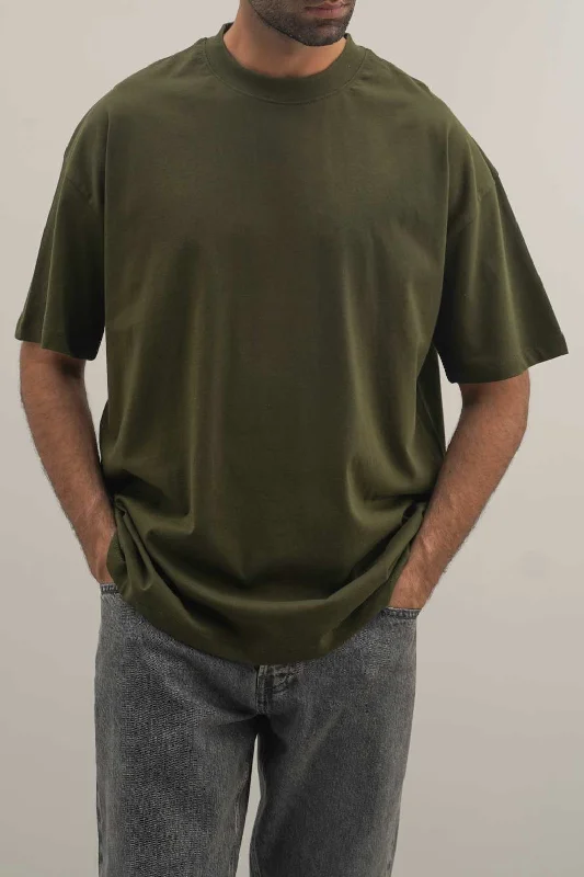 Breathable Men's Mesh TopsALL-COTTON CREW TEE