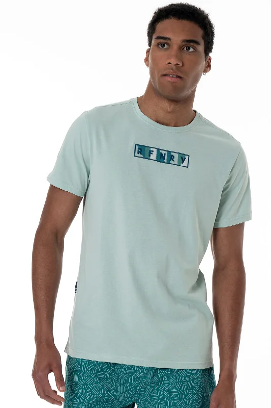 Men's Shirts with Drawstring WaistbandsBranded T-Shirt _ 153239 _ Sage