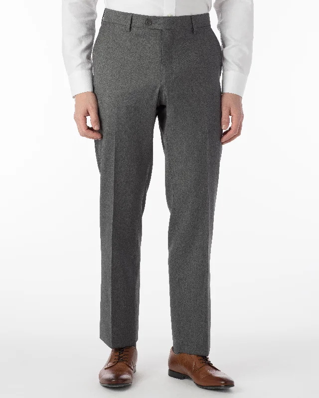 Men's Dress Pants for Special OccasionsBallin Pants - Houston Gabardine Loro Piana - Grey