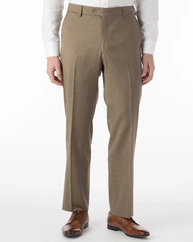 Versatile Men's ShortsBallin Pants - Houston Gabardine Loro Piana - British Tan