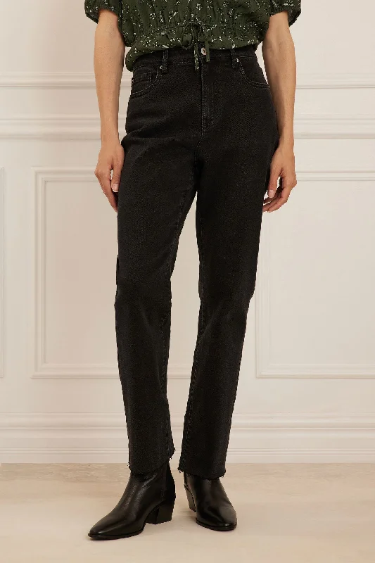 Unique Men's Jeans DesignsJeans taille haute jambe droite - Femme