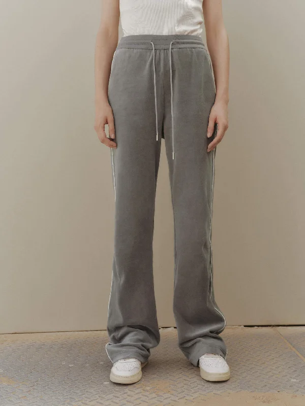 Yoked Back Men's JeansWide Leg Drawstring Pants