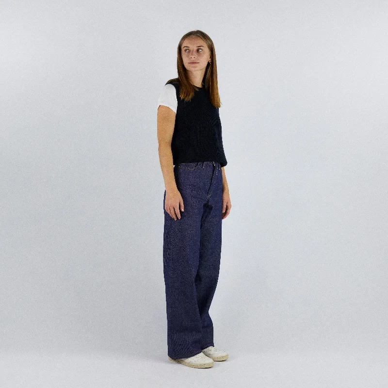 High-Quality Men's JeansThe Valerie - Wide Leg - Italian Organic Denim.
