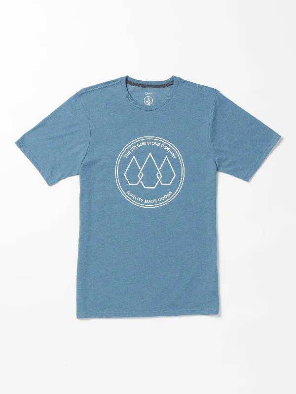 Classic Blue Men's JeansStone Link Short Sleeve Tee - Indigo Ridge Heather