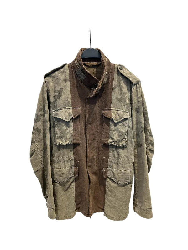 Oversized Relaxed-Fit Men's JeansMIHARA YASUHIRO/Jacket/M/Denim/GRN/Camouflage/SPILT RECONSTRUCTED M-65 Oversized Relaxed-Fit Men's JeansMIHARA YASUHIRO/Jacket/M/Denim/GRN/Camouflage/SPILT RECONSTRUCTED M-65