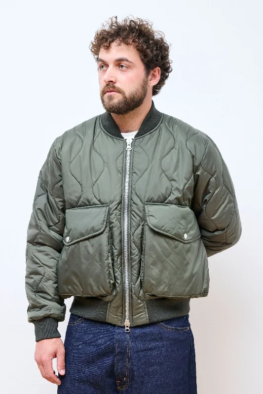 Men's Coats with Removable LiningsYMC x Lavenham Bomber Jacket Olive