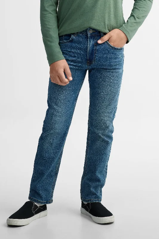 Inexpensive Rip and Tear Men's JeansJeans coupe droite - Ado garçon