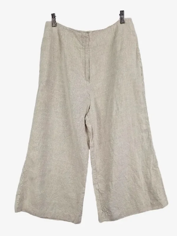 Affordable Men's JeansWitchery Oatmeal French Linen Pants Size 12