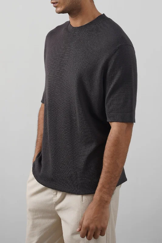 Men's Shirts with Embellished SleevesSNUG KNIT TEE