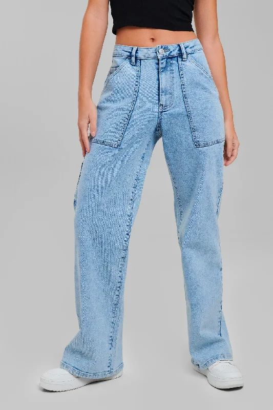 New Arrival Designer Men's JeansJeans charpentier coupe décontracté - Femme