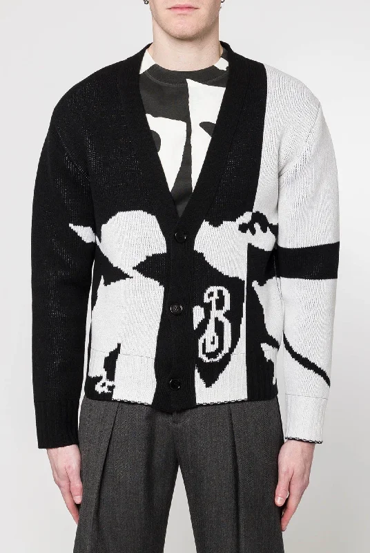 Men's Elastic-Waisted Pants for Easy MovementBurberry EKD Cardigan