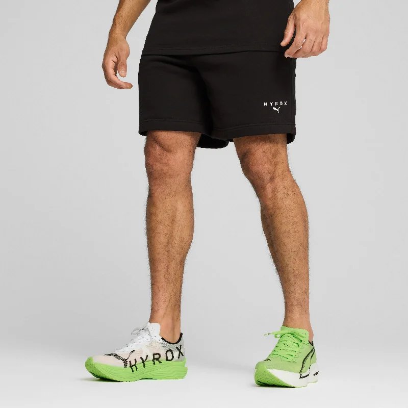 Men's Pants with Contrast Fabric PanelsUNISEX PUMA x HYROX SWEAT SHORT