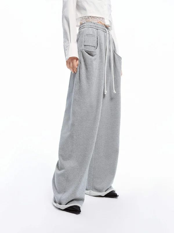 Men's Jeans for a Dressy OccasionDrawstring Wide Leg Pants