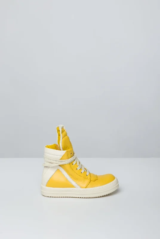 Men's Pants with Patch PocketsRick Owens Kids Geobaskets in Lemon