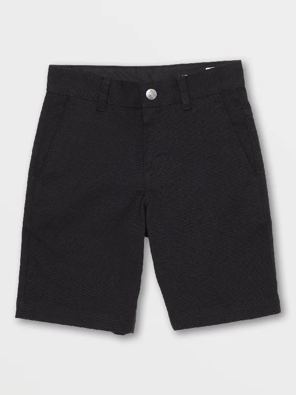 Men's Casual Pants for Everyday WearBig Boys Vmonty Stretch Shorts - Black
