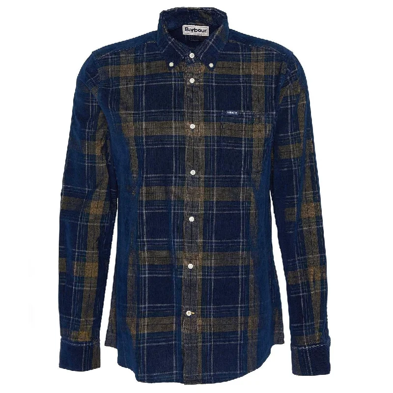 Men's Camping Shirts for Outdoor AdventuresBarbour Men's Southfield Tailored Shirt in Inky Blue Men's Camping Shirts for Outdoor AdventuresBarbour Men's Southfield Tailored Shirt in Inky Blue