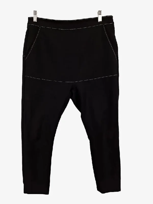Designer Skinny Men's JeansManning Cartell Classy Contrast Stitch Pants Size 10