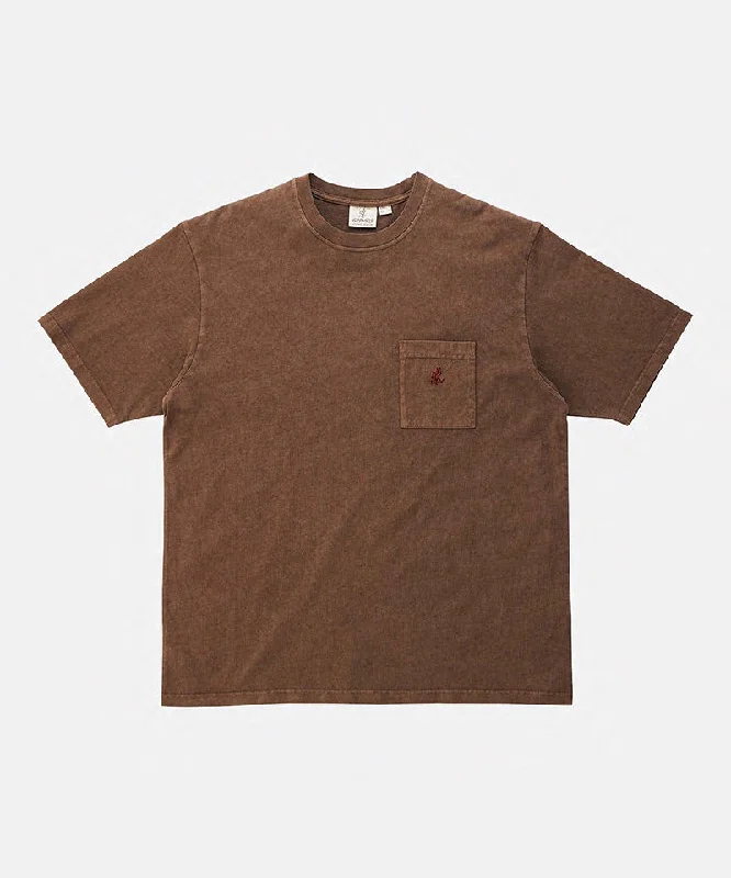 Men's Shirts with Belt LoopsOne Point Tee Pigment Dyed