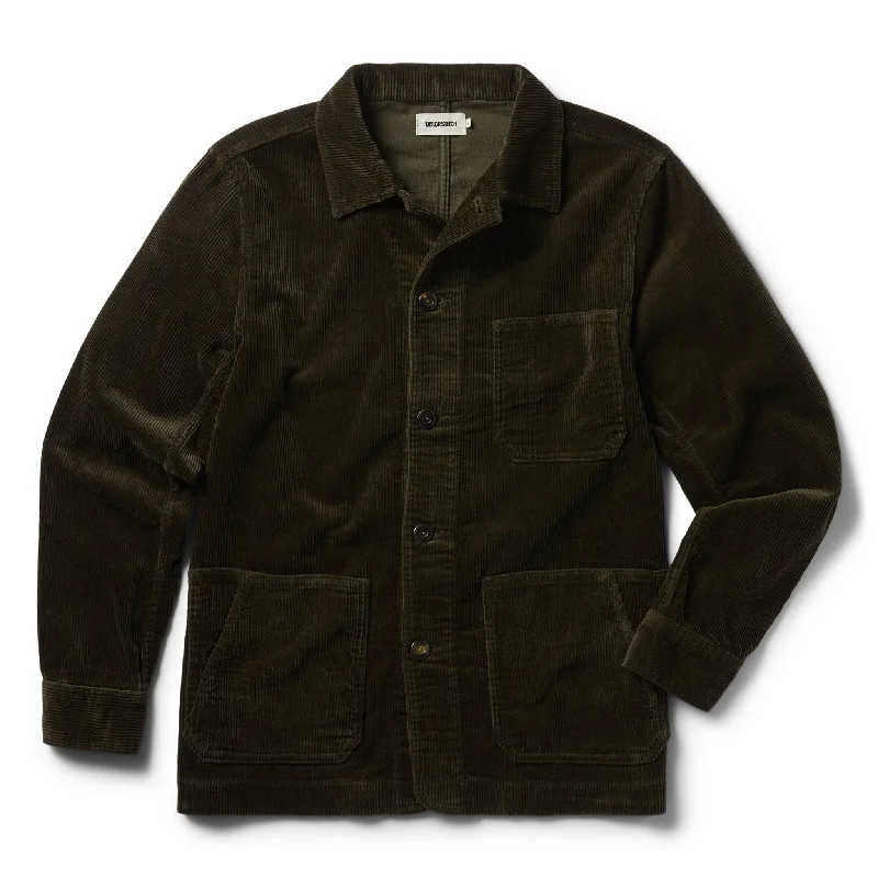 Unique Men's Flight JacketsThe Ojai Jacket in Army Cord