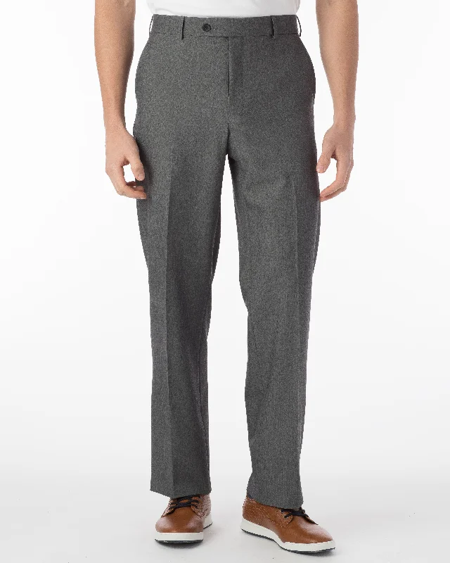 Comfortable Men's JoggersBallin Pants - Dunhill Commuter Bi-Strech Gabardine - Mid Grey Comfortable Men's JoggersBallin Pants - Dunhill Commuter Bi-Strech Gabardine - Mid Grey