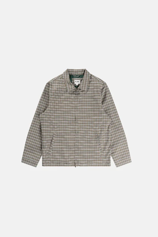 Men's Coats with Adjustable SleevesJordy Check Jacket Blue Check