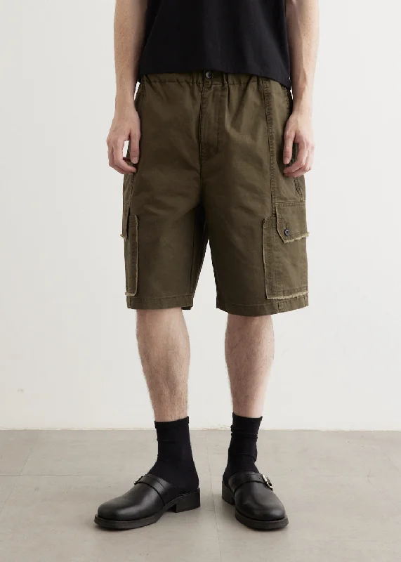 Men's Corduroy Pants for FallFrayed Cargo Shorts