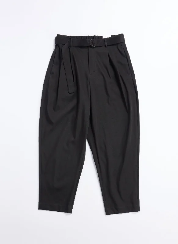 Men's Pants with Pleated FrontsWonder Shape (Move) Wide Tapered Pants (P-12)