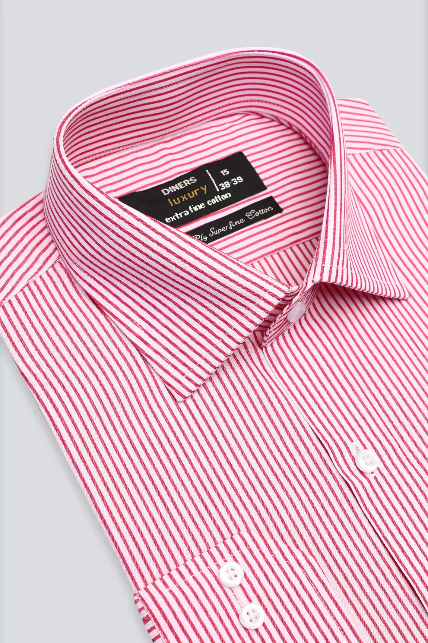 Pink Bengal Stripes Formal Shirt