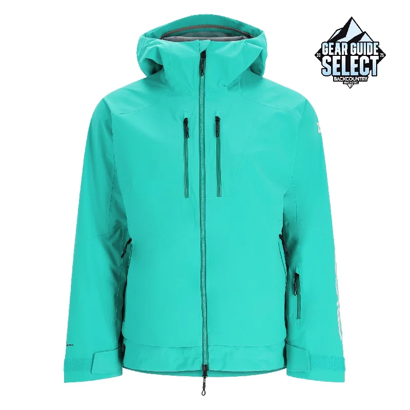 Men's Coats with Water-Repellent FabricMens Sanction - Teal Green