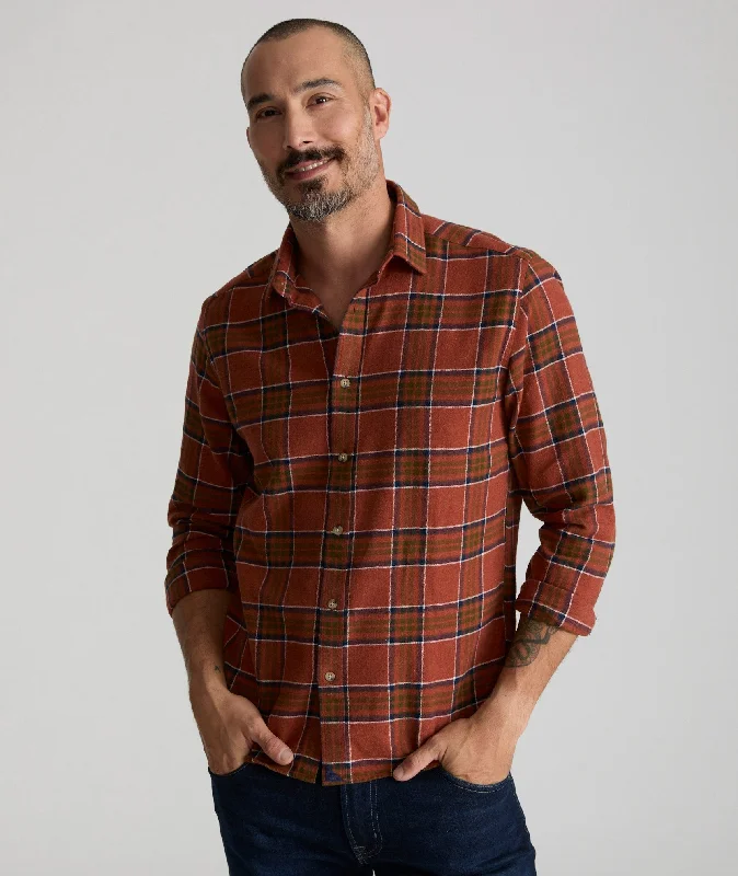 Men's Easy-Care Shirts for Busy LifestylesFlannel Regner Shirt