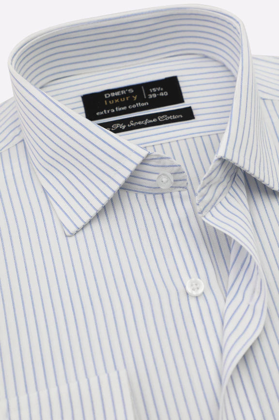 Multicolor Pinstripe Formal Shirt