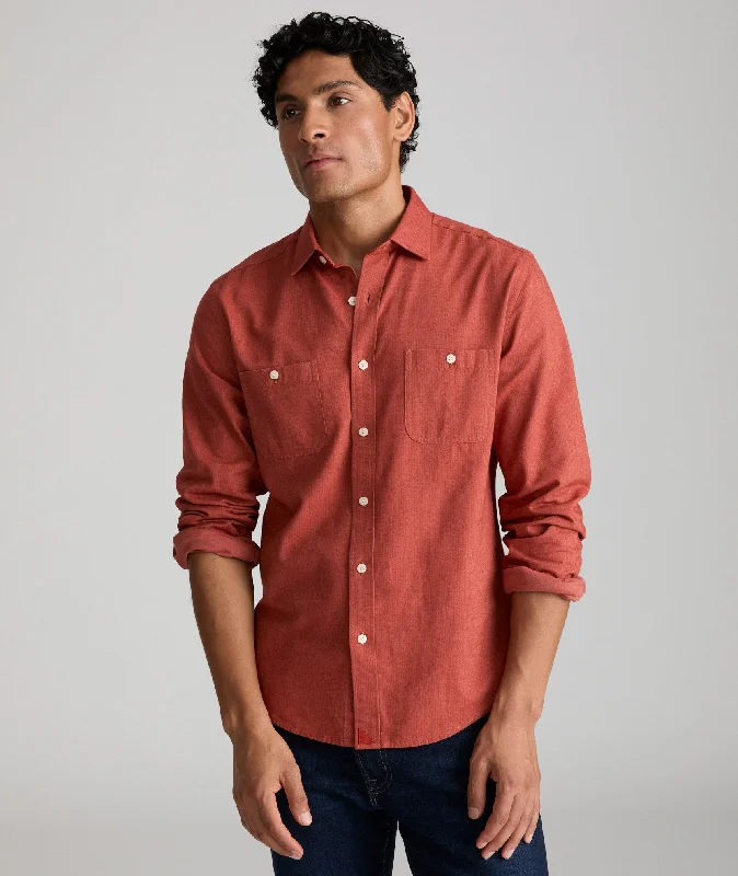 Men's Monochrome Shirts for a Minimalist VibeFlannel Hemsworth Shirt