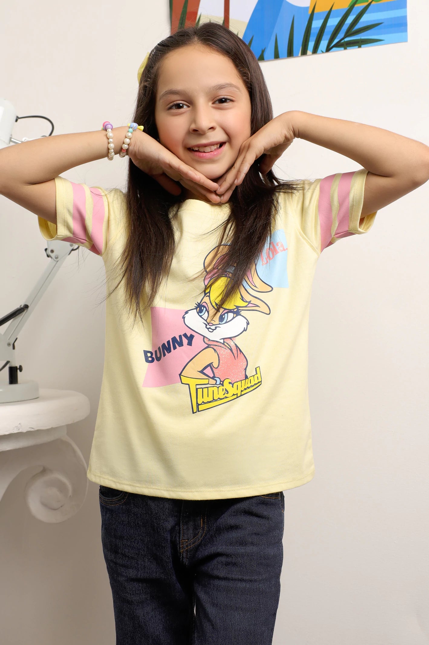 Men's Casual Shirts for Everyday WearLola Bunny Printed Girls T-Shirt